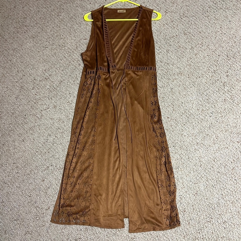 Wrangler suede duster